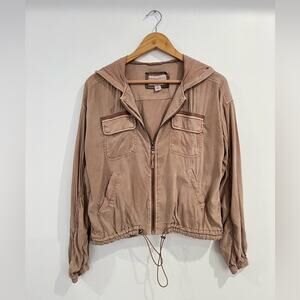 Anthropologie Marrakech Billie Utility Bomber Jacket Size Small